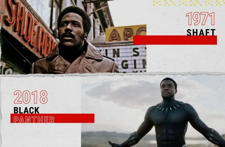 Shaft and Black Panther movies