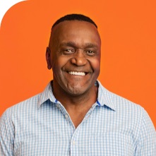 man smiling