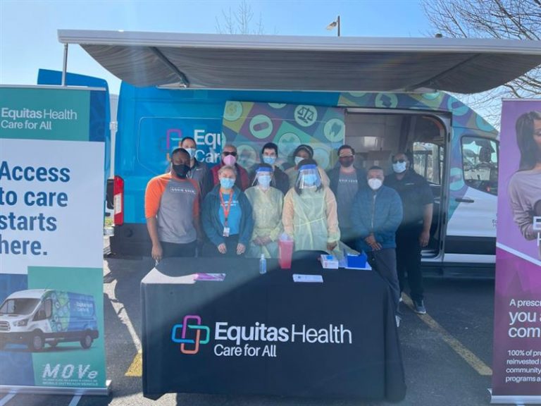 people at COVID Vaccination Event